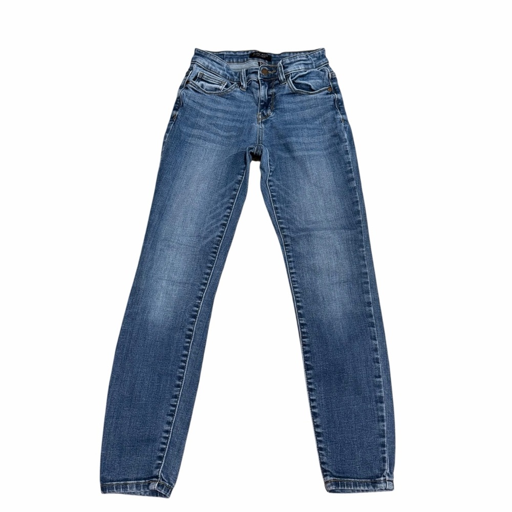 Judy Blue Women’s Bristol Mid-Rise Handsand Skinny Jeans | Size 3/26 - Picture 1 of 7